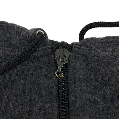 Chanel Hoodie Size 38 M Women - P19776 Gray And Black Long Sleeves/zip Up