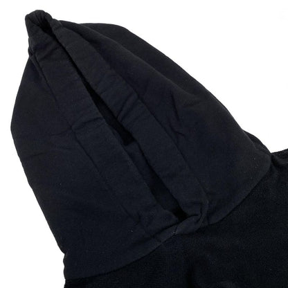 Celine Hoodie Size L Men's Loose Sweatshirt 2y468670q Black Long Sleeves Cotton