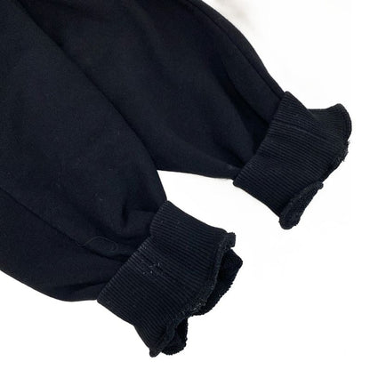 Celine Hoodie Size L Men's Loose Sweatshirt 2y468670q Black Long Sleeves Cotton