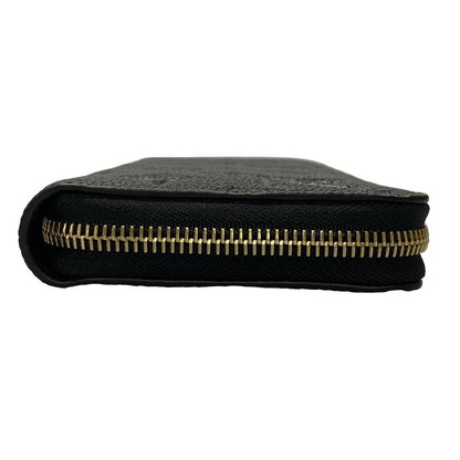 Louis Vuitton Monogram Empreinte Zippy Wallet M61864 Noir Black Leather
