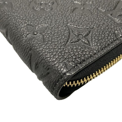 Louis Vuitton Monogram Empreinte Zippy Wallet M61864 Noir Black Leather