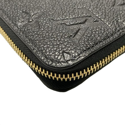 Louis Vuitton Monogram Empreinte Zippy Wallet M61864 Noir Black Leather