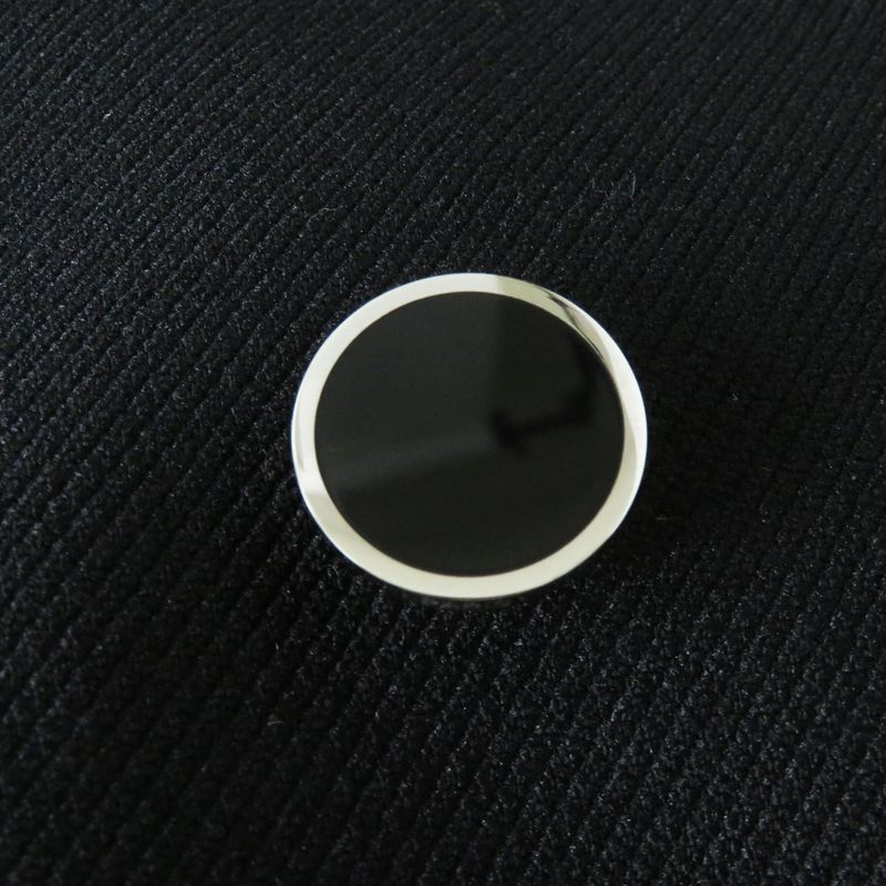 Hermes 22AW 2h0201dp Nylon Wool Double Breasted Jacket Black 34 Made In Italy