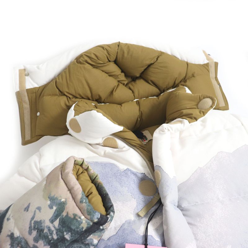 Gucci×the North FACE Gucci The North Face 21AW 670603 Nylon Down Trail Print