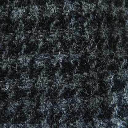 CHANEL P73635 100% Wool Tweed Long Pants With Coco Mark Buttons Gray And Black