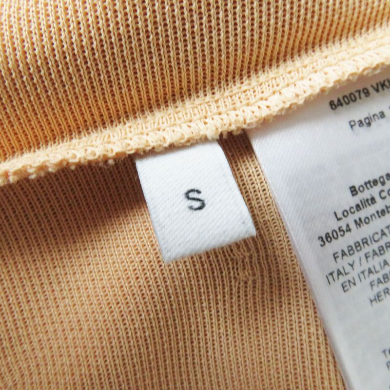 Bottega Veneta 20AW 640079 Long Sleeve Super Long Dress Salmon