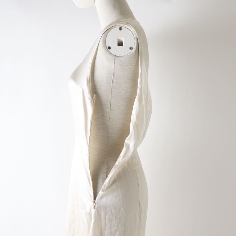 Bottega Veneta 20AW 640079 Long Sleeve Super Long Dress Salmon