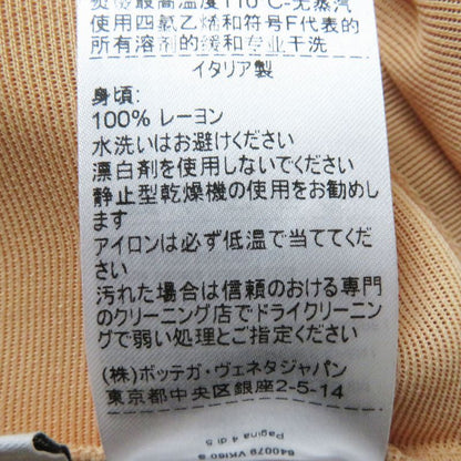 Bottega Veneta 20AW 640079 Long Sleeve Super Long Dress Salmon