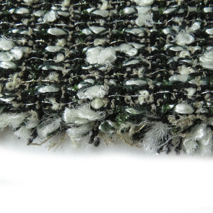 CHANEL 04A P24139 Tweed Skirt With Coco Mark Cut Off Hem Multi 38 Made In