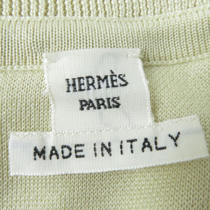 Hermes Silk Cashmere Blend Animal Print Padded Zip Jacket/blouson Beige 34 Made