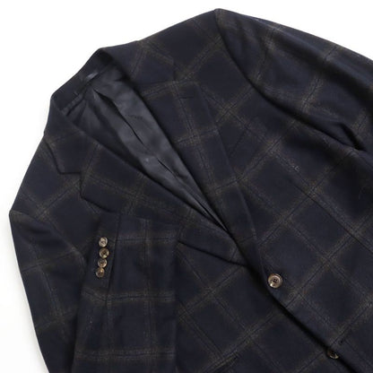 Hermes 2018 100% Cashmere Tweed With Full Logo On The Back Single Checked Coin