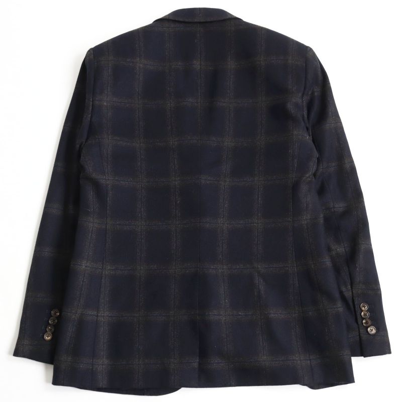 Hermes 2018 100% Cashmere Tweed With Full Logo On The Back Single Checked Coin