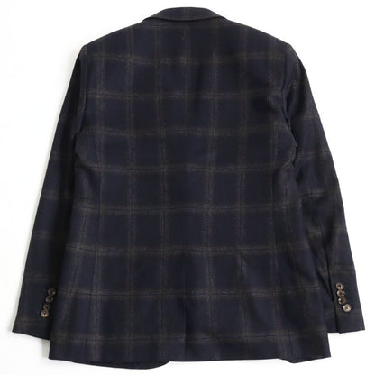 Hermes 2018 100% Cashmere Tweed With Full Logo On The Back Single Checked Coin