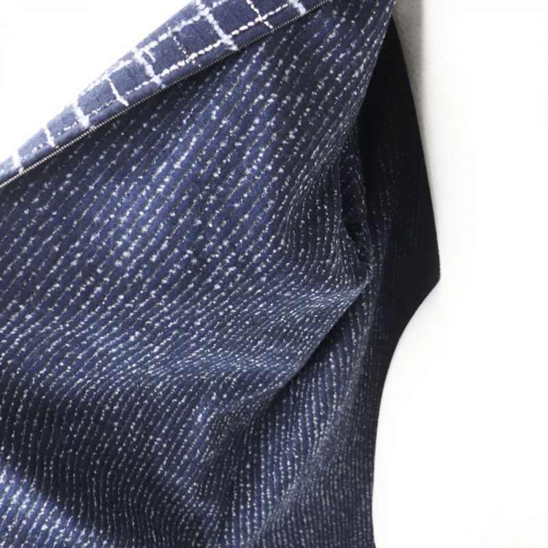 Hermes 21-22 CHANEL P73110 Women's Métiers D'art Collection Tweed Long Coat