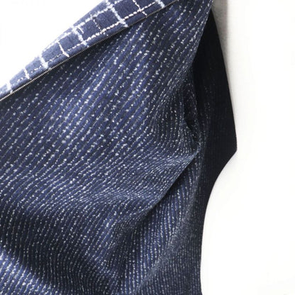 Hermes 21-22 CHANEL P73110 Women's Métiers D'art Collection Tweed Long Coat