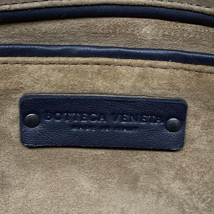 Bottega Veneta Intrecciato Black Leather Handbag