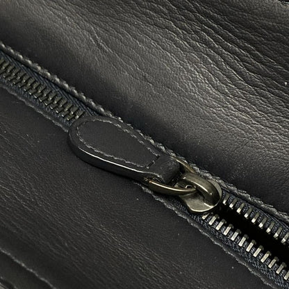 Bottega Veneta Intrecciato Black Leather Handbag