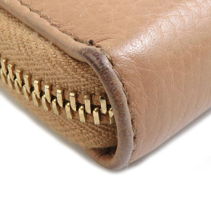 Gucci Round Zipper Long Wallet Soho 308004