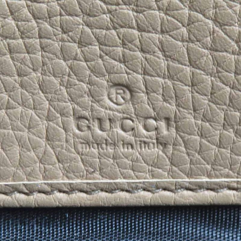 Gucci Round Zipper Long Wallet Soho 308004