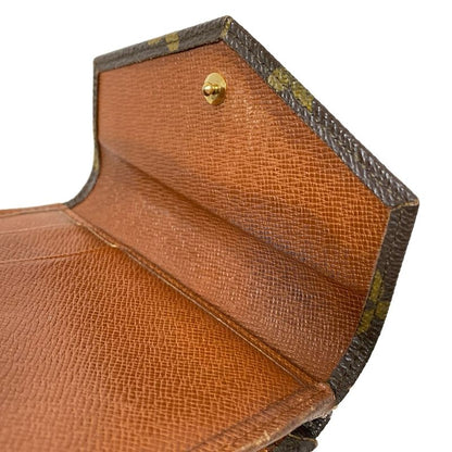 Louis Vuitton W Hook Wallet Monogram Porte Monévier (new Shape ) M61660 -