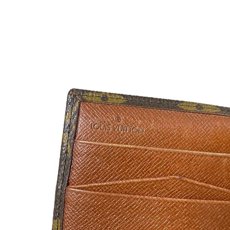 Louis Vuitton W Hook Wallet Monogram Porte Monévier (new Shape ) M61660 -