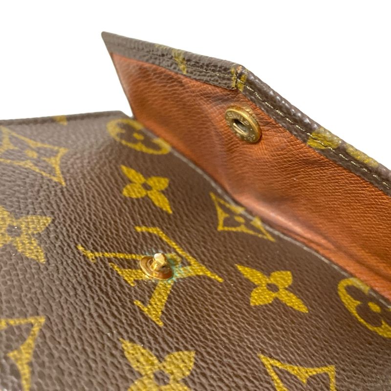 Louis Vuitton W Hook Wallet Monogram Porte Monévier (new Shape ) M61660 -