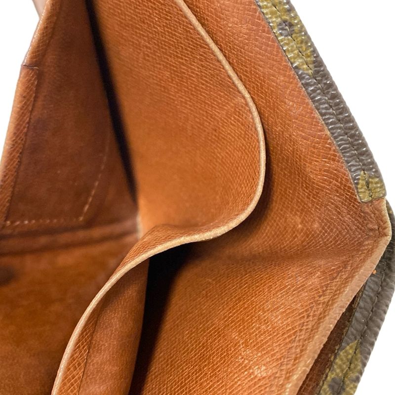 Louis Vuitton W Hook Wallet Monogram Porte Monévier (new Shape ) M61660 -