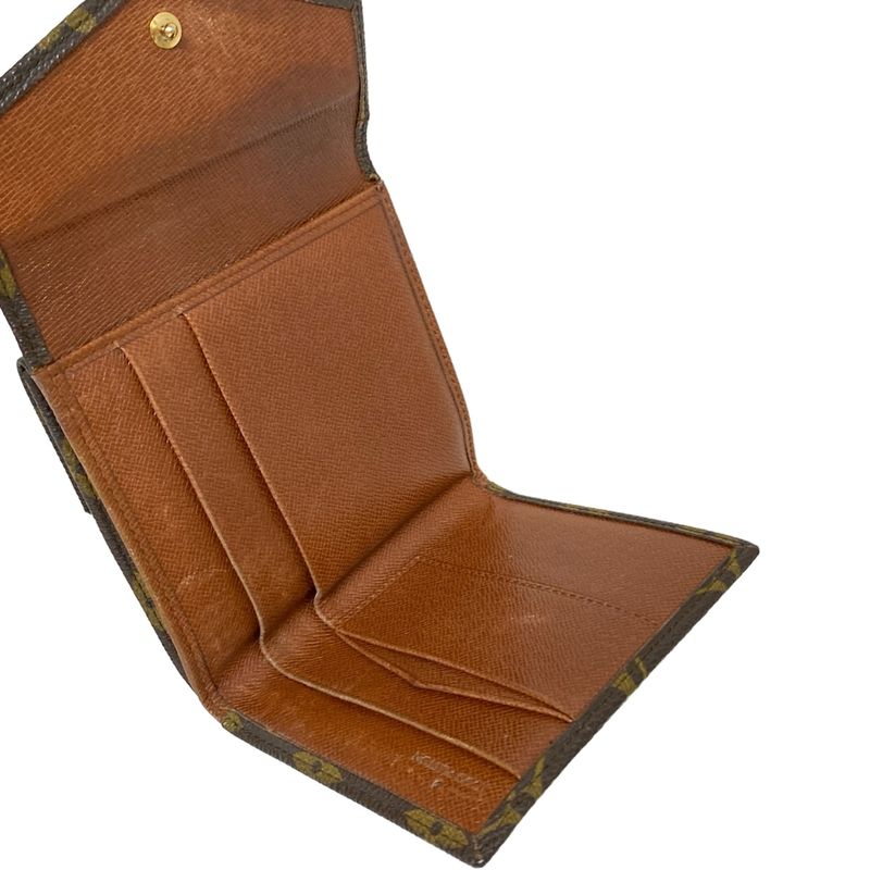 Louis Vuitton W Hook Wallet Monogram Porte Monévier (new Shape ) M61660 -