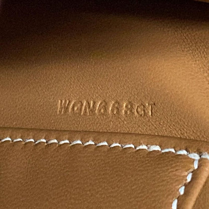 Hermes Kelly Elan Gold Silver Hardware Clutch Bag