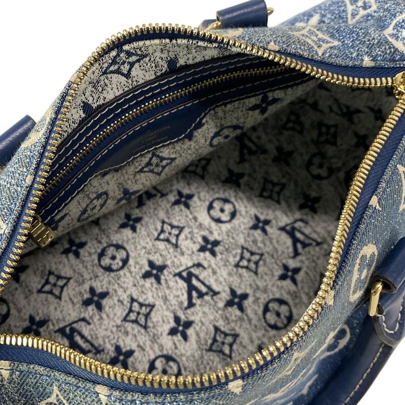 Louis Vuitton Handbag Monogram - Jacquard Denim Speedy Bandoliere 25 M59609