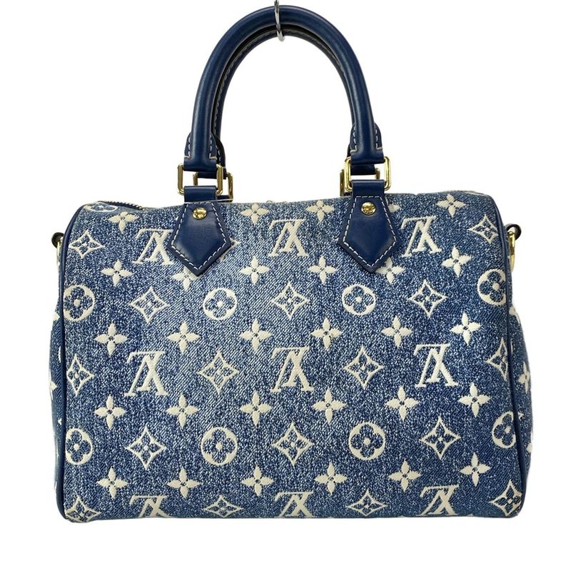 Louis Vuitton Handbag Monogram - Jacquard Denim Speedy Bandoliere 25 M59609