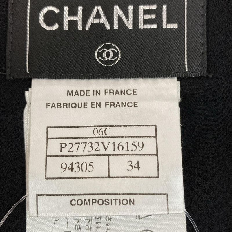 Chanel Skirt Size 34 S Women - P27732 Black Knee Length/silk