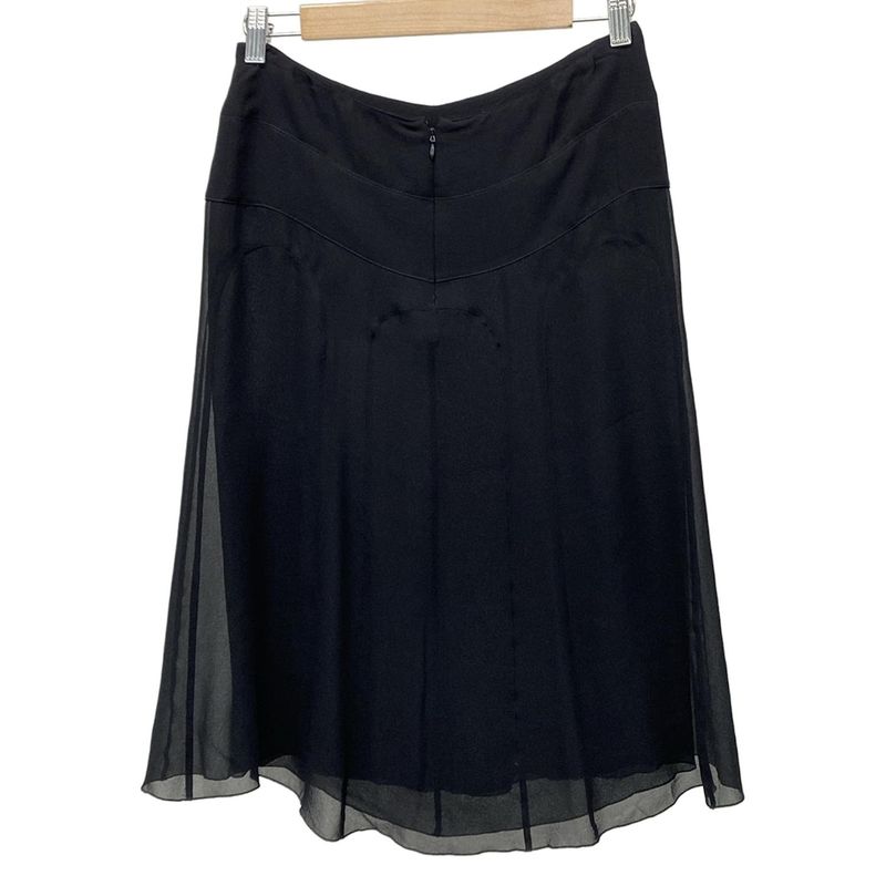 Chanel Skirt Size 34 S Women - P27732 Black Knee Length/silk