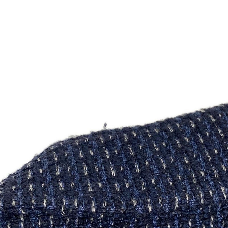 Chanel Skirt Suit Size 36 S Ladies - P18870 Dark Navy And Navy And White