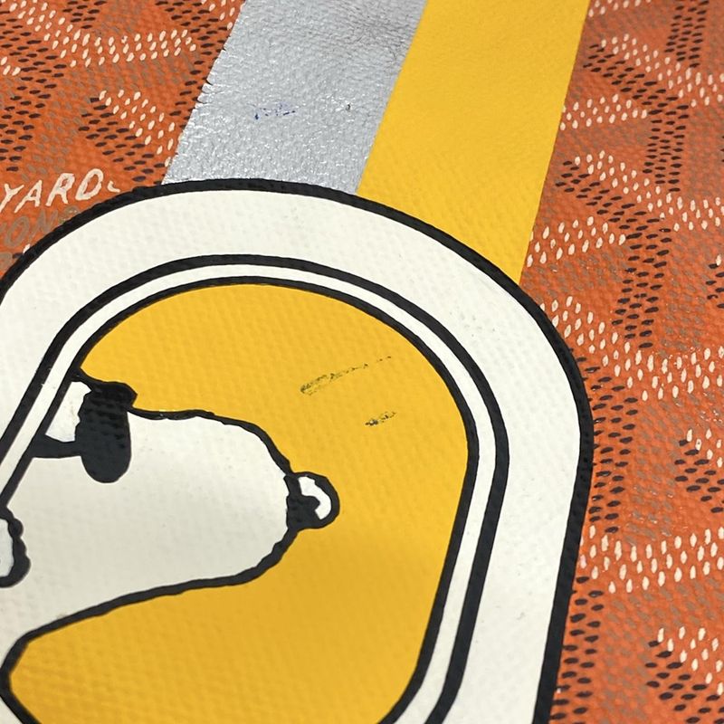 Goyard Saint Louis PM Orange×multi Snoopy/×peanuts/mercage Leather