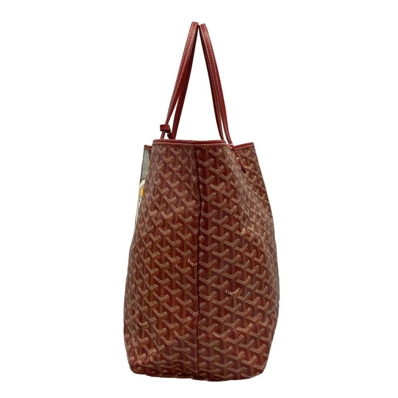 Goyard Saint Louis GM Red X Multi Snoopy / X Peanuts / Mercage Leather