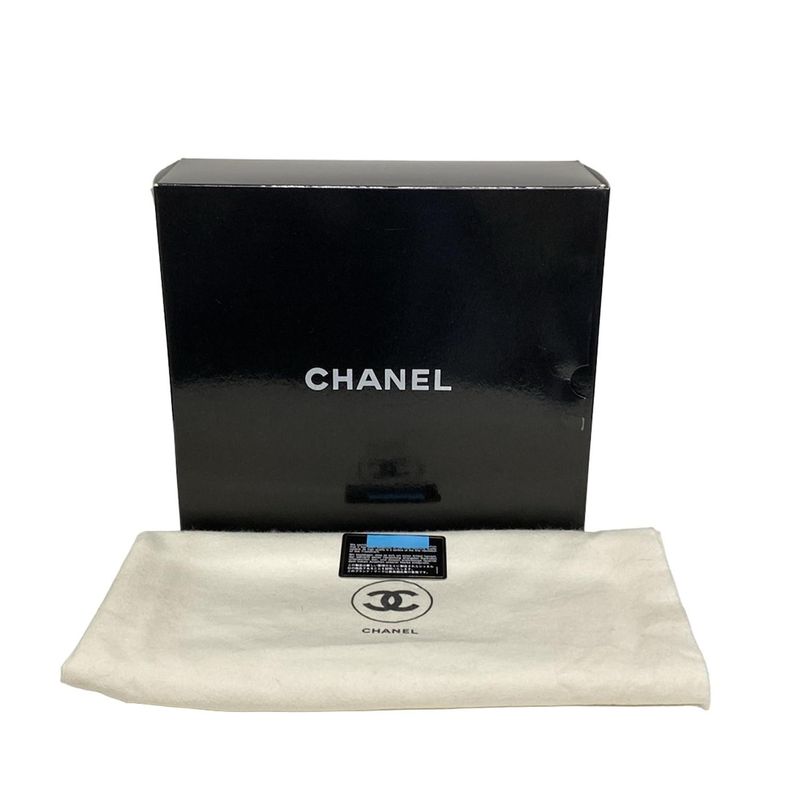 Chanel Shoulder Bag Matelasse Black Gold Hardware / Tassel Lambskin