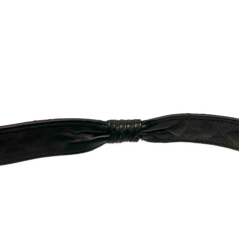 Chanel Shoulder Bag Matelasse Black Gold Hardware / Tassel Lambskin