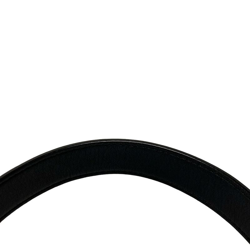 Bottega Veneta Shoulder Bag Cassette Black Diagonal Lambskin