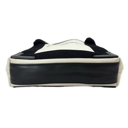 Balenciaga Tote Bag Navy Cabas Su XS 390346 Ivory And Black Leather