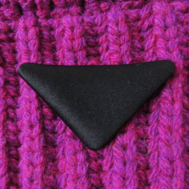 Prada 22SS P24q1l Women's Shetland Wool Crew Neck