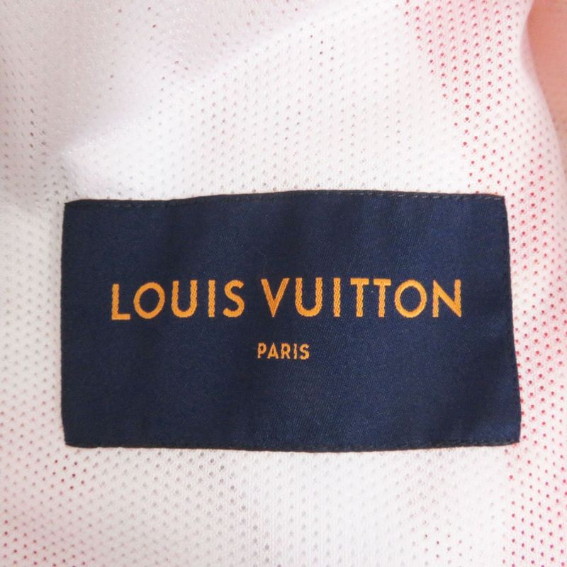 22AW Louis Vuitton Monogram Bandana Tie Dye Pattern Hooded Blouson Jacket/hoodie