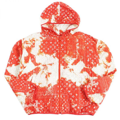 22AW Louis Vuitton Monogram Bandana Tie Dye Pattern Hooded Blouson Jacket/hoodie
