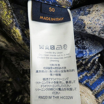 20SS Louis Vuitton Pre-collection Tapestry DNA Trench Coat/gown Coat With Belt