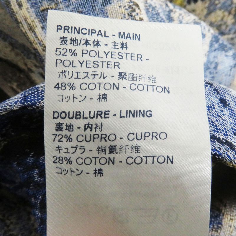 20SS Louis Vuitton Pre-collection Tapestry DNA Trench Coat/gown Coat With Belt