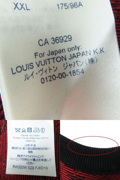 Hermes Italian Louis Vuitton 20AW Sleeveless Mini Dress In Monogram Wool