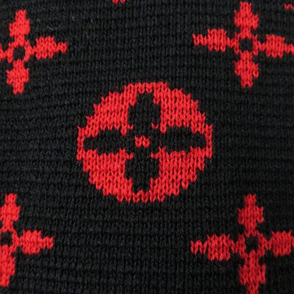 Hermes Italian Louis Vuitton 20AW Sleeveless Mini Dress In Monogram Wool