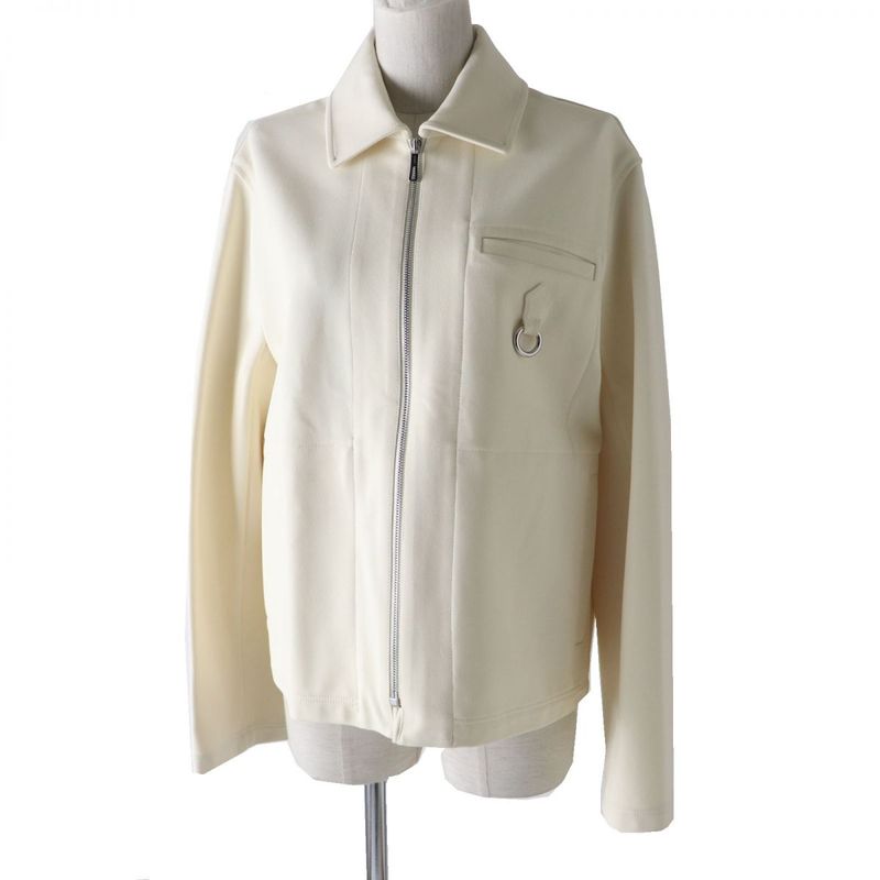 Hermes 22SS Hermes 3e0215dj Women's Zippered Overshirt/jacket
