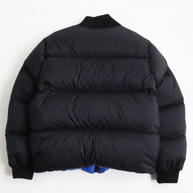 Louis Vuitton 1aauuz Reversible Wintery Down Blouson/jacket Indigo LAVE 44