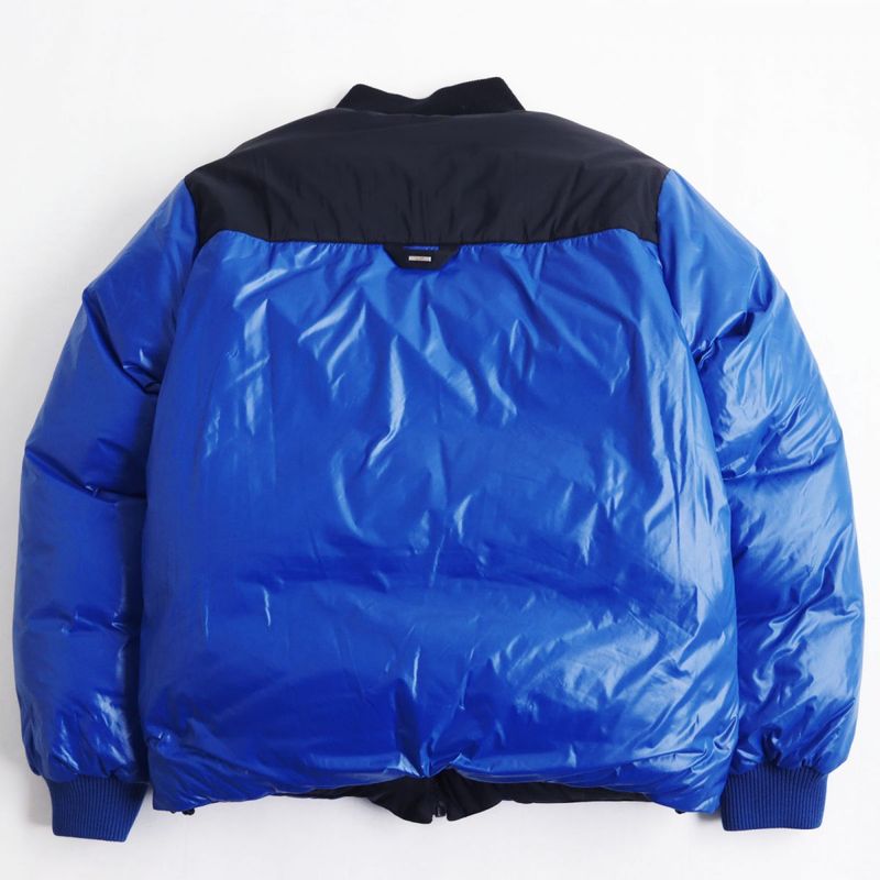 Louis Vuitton 1aauuz Reversible Wintery Down Blouson/jacket Indigo LAVE 44